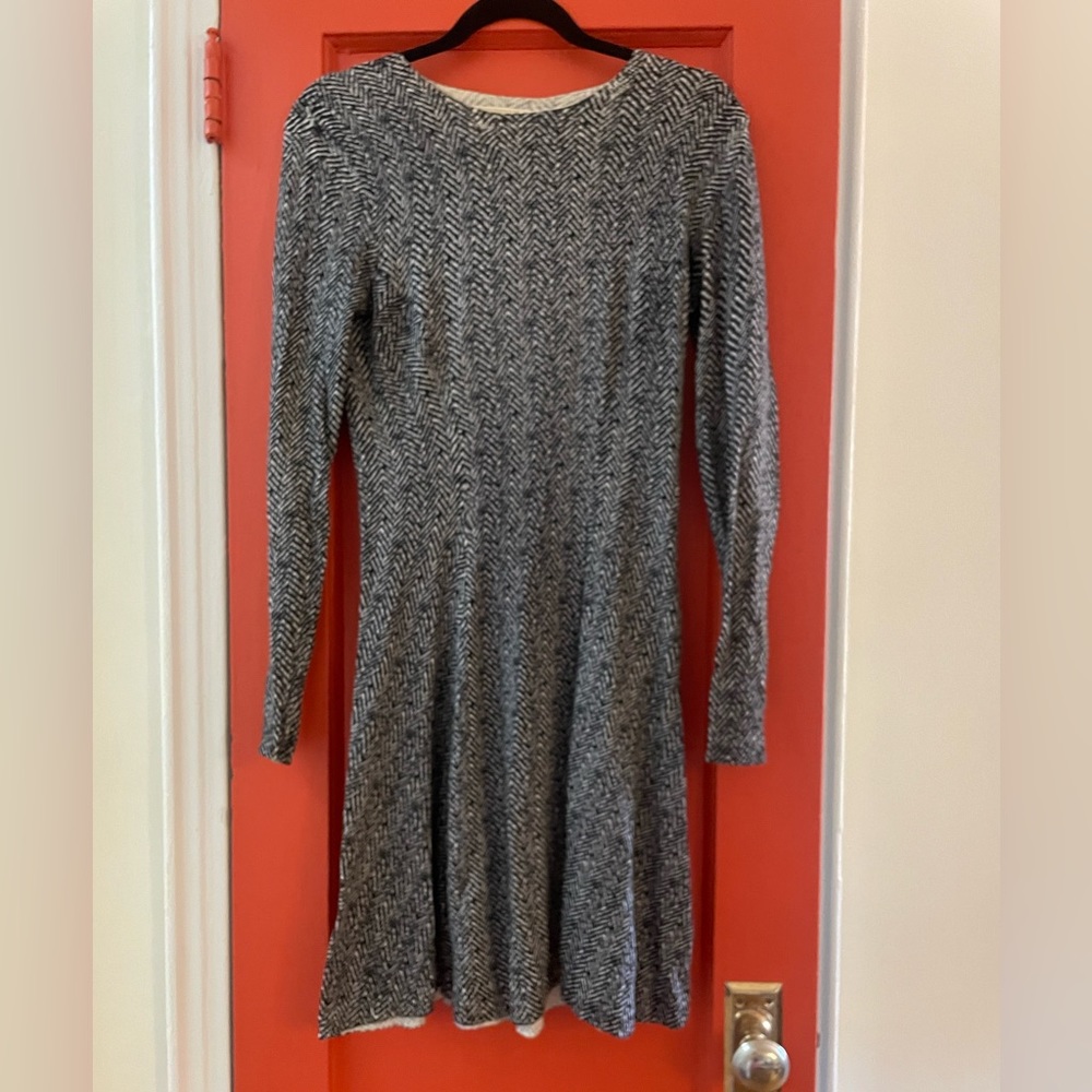 Michael Kors Houndstooth Midi Dress